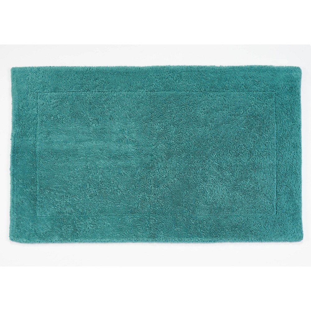 Double Bath Mat 325 by Designer Abyss & Habidecor in Dragonfly Blue